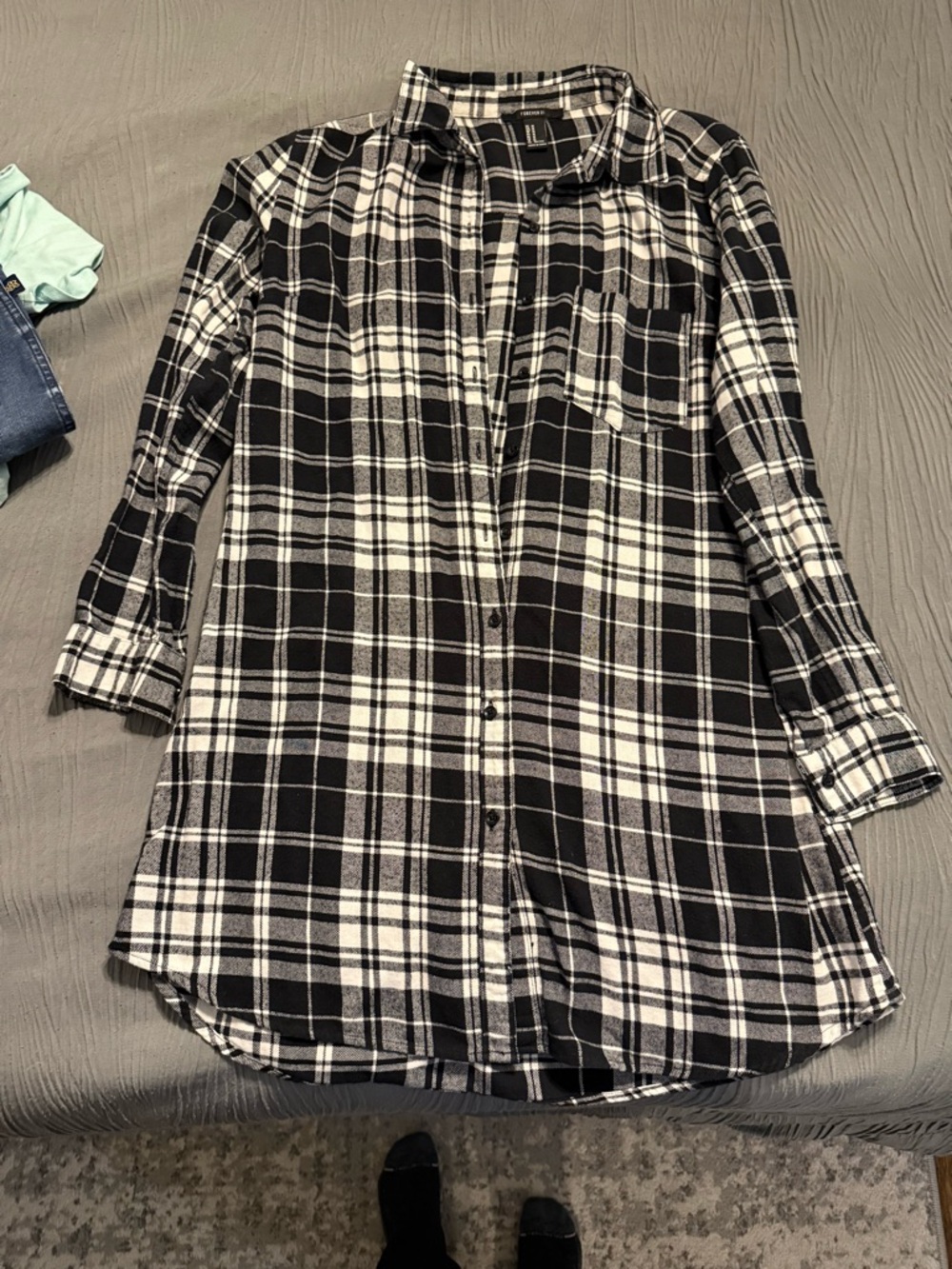 Flannel Dress
